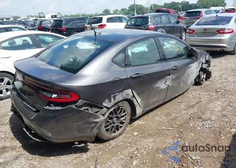 2014 Dodge Dart Sxt from USA, damaged, VIN 1C3CDFBB7ED877625